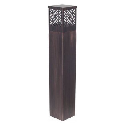 Светильник уличный Brilliant 45885/55 Lida Светильник уличный Brilliant 45885/55 LidaИз дерева<br>Зачастую мы ищем идеальное освещение для своего дома и уделяем этому достаточно много времени. Так, например, если нам нужен светильник с количеством ламп - 1 и цвет плафонов должен быть - неокрашенный, а материал плафонов только пластик! То нам, как вариант, подойдет модель - светильник уличный Brilliant 45885/55.<br><br>S освещ. до, м2: 4<br>Тип лампы: накаливания / энергосбережения / LED-светодиодная<br>Тип цоколя: E27<br>Количество ламп: 1<br>Ширина, мм: 150<br>MAX мощность ламп, Вт: 60<br>Выступ, мм: 150<br>Высота, мм: 900<br>Цвет арматуры: коричневый