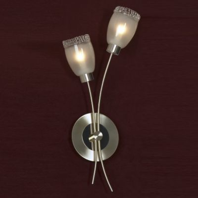 Светильник Lussole lsl-3201-02 Светильник Lussole lsl-3201-02Современные<br>Изящный настенный светильник Lussole lsl-3201-02 украсит Ваш интерьер, внесет в него очарование, изысканность и красоту! Конструкция выполнена в виде распускающихся цветочных бутонов на длинных стеблях, и привлекает к себе внимание «ювелирной» обработкой каждой детали и гармонично сочетающимися оттенками. Матовые плафоны украшены декоративными элементами, похожими на кружево, что выглядит очень эффектно и стильно. Рекомендуем Вам использовать бра в комплекте из нескольких экземпляров, а также люстрой и настольной лампой из этой же серии, чтобы интерьер стал гармоничным, «цельным» и совершенным.<br><br>S освещ. до, м2: 6<br>Тип лампы: накаливания / энергосбережения / LED-светодиодная<br>Тип цоколя: E14<br>Количество ламп: 2<br>Ширина, мм: 250<br>MAX мощность ламп, Вт: 40<br>Расстояние от стены, мм: 90<br>Высота, мм: 470<br>Цвет арматуры: серый