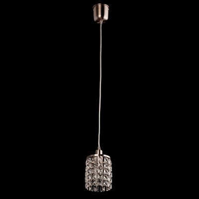 Люстра Mw light 464012201 Бриз Люстра Mw light 464012201 БризОдиночные<br>Описание модели 464012201: Гламурные абажуры из нитей хрусталя всегда пользуются успехом у ярких личностей, тяготеющих к изысканности и гламуру. Яркие переливы от таких абажуров ни с чем не сравнятся! Искрящийся свет станет зональным украшением пространства и модератором настроения!<br><br>S освещ. до, м2: 3<br>Крепление: Планка<br>Тип товара: Люстра<br>Тип лампы: накаливания / энергосбережения / LED-светодиодная<br>Тип цоколя: E14<br>Количество ламп: 1<br>MAX мощность ламп, Вт: 60<br>Диаметр, мм мм: 110<br>Высота, мм: 850<br>Поверхность арматуры: глянцевый<br>Цвет арматуры: серебристый<br>Общая мощность, Вт: 60
