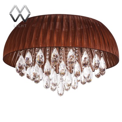 Люстра Mw light 465012317 Жаклин Люстра Mw light 465012317 ЖаклинПотолочные<br>Описание модели 465012317: Искристость органзы и радужность хрусталя! Всё сияет и переливается радужными бликами от яркого света светильника из коллекции Жаклин. Гроздья декоративных хрустальных подвесок играют своими точёными гранями. Они создают основу оформления гламурного светильника.<br><br>Установка на натяжной потолок: Да<br>S освещ. до, м2: 22<br>Рекомендуемые колбы ламп: пальчиковая<br>Крепление: Планка<br>Цветовая t, К: 2800-3200 K<br>Тип лампы: галогенная / LED-светодиодная<br>Тип цоколя: G4<br>Количество ламп: 17<br>MAX мощность ламп, Вт: 20<br>Диаметр, мм мм: 650<br>Высота, мм: 370<br>Поверхность арматуры: глянцевый<br>Цвет арматуры: серебристый<br>Общая мощность, Вт: 340