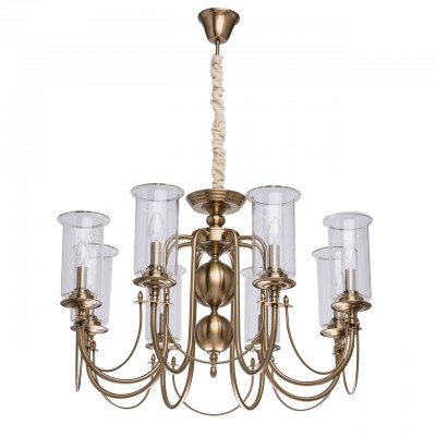 Mw light 481012708 Светильник Mw light 481012708 СветильникПодвесные<br><br><br>S освещ. до, м2: 24<br>Тип лампы: Накаливания / энергосбережения / светодиодная<br>Тип цоколя: E14<br>Количество ламп: 8<br>MAX мощность ламп, Вт: 60<br>Диаметр, мм мм: 820<br>Высота, мм: 620 - 1000