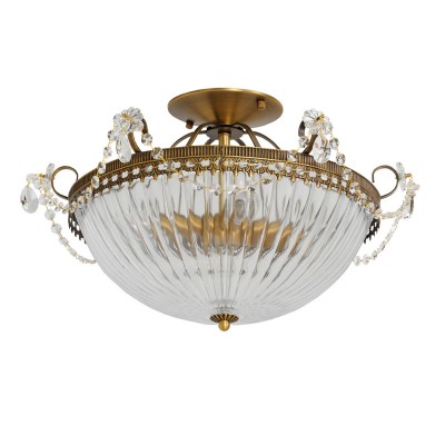 Люстра Chiaro 482010204 Селена Люстра Chiaro 482010204 СеленаПотолочные<br>Описание модели 482010204: Свою нотку индивидуальности в конструкцию светильника из коллекции Селена привносит очертание стеклянного плафона с рельефной декоративной поверхностью, который словно парит в воздухе. Мягко изогнутые линии металлической арматуры из ценной латуни формируют элегантное основание, на котором крепятся подвески из прозрачного хрусталя. Хрустальные бусы окольцовывают светильник и лучезарно переливаются сияющими гранями!<br><br>Установка на натяжной потолок: Да<br>S освещ. до, м2: 12<br>Крепление: Планка<br>Тип лампы: накаливания / энергосбережения / LED-светодиодная<br>Тип цоколя: E14<br>Количество ламп: 4<br>MAX мощность ламп, Вт: 40<br>Диаметр, мм мм: 450<br>Высота, мм: 300<br>Поверхность арматуры: глянцевый, рельефный<br>Цвет арматуры: бронзовый<br>Общая мощность, Вт: 160