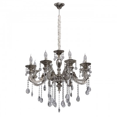 482015708 Mw light Светильник 482015708 Mw light СветильникПодвесные<br><br><br>Установка на натяжной потолок: Да<br>S освещ. до, м2: 16<br>Тип лампы: Накаливания / энергосбережения / светодиодная<br>Тип цоколя: E14<br>Количество ламп: 8<br>Диаметр, мм мм: 800<br>Высота, мм: 1220<br>MAX мощность ламп, Вт: 40
