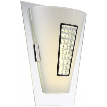 Светильник Globo 48240W Amada Светильник Globo 48240W AmadaМодерн<br><br><br>Тип лампы: галогенная / LED-светодиодная<br>Тип цоколя: LED<br>Количество ламп: 1<br>Ширина, мм: 245<br>MAX мощность ламп, Вт: 8<br>Длина, мм: 245<br>Высота, мм: 300<br>Цвет арматуры: серебристый