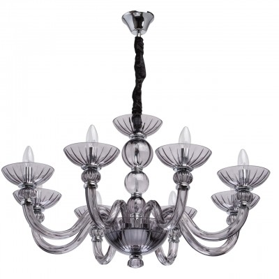 Mw light Элла 483012508 Люстра Mw light Элла 483012508 ЛюстраПодвесные<br><br><br>S освещ. до, м2: 24<br>Тип лампы: Накаливания / энергосбережения / светодиодная<br>Тип цоколя: E14<br>Количество ламп: 8<br>MAX мощность ламп, Вт: 60<br>Диаметр, мм мм: 900<br>Высота, мм: 550 - 1000