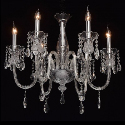 Mw light 486010406 Светильник Mw light 486010406 СветильникПодвесные<br><br><br>Установка на натяжной потолок: Да<br>S освещ. до, м2: 12<br>Тип лампы: Накаливания / энергосбережения / светодиодная<br>Тип цоколя: E14<br>Количество ламп: 6<br>MAX мощность ламп, Вт: 40<br>Диаметр, мм мм: 600<br>Высота, мм: 690 - 1140
