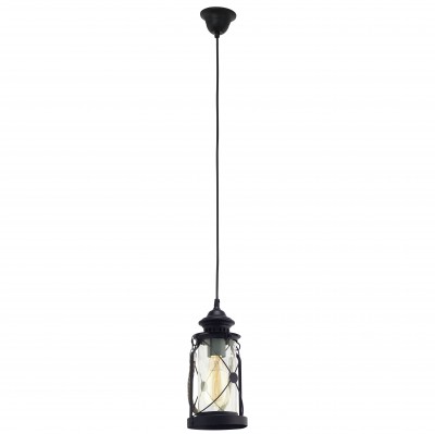 Eglo BRADFORD 49213 Подвесной светильник Eglo BRADFORD 49213 Подвесной светильникПодвесные<br>Компания «Светодом» предлагает широкий ассортимент люстр от известных производителей. Представленные в нашем каталоге товары выполнены из современных материалов и обладают отличным качеством. Благодаря широкому ассортименту Вы сможете найти у нас люстру под любой интерьер. Мы предлагаем как классические варианты, так и современные модели, отличающиеся лаконичностью и простотой форм. Стильная люстра Eglo 49213 станет украшением любого дома. Эта модель от известного производителя не оставит равнодушным ценителей красивых и оригинальных предметов интерьера. Люстра Eglo 49213 обеспечит равномерное распределение света по всей комнате. При выборе обратите внимание на характеристики, позволяющие приобрести наиболее подходящую модель. Купить понравившуюся люстру по доступной цене Вы можете в интернет-магазине «Светодом».<br><br>Установка на натяжной потолок: Да<br>S освещ. до, м2: 1<br>Крепление: Крюк<br>Тип цоколя: E27<br>Количество ламп: 1<br>MAX мощность ламп, Вт: 60<br>Диаметр, мм мм: 140<br>Размеры основания, мм: 0<br>Высота, мм: 1100<br>Оттенок (цвет): прозрачный<br>Цвет арматуры: черный<br>Общая мощность, Вт: 1X60W