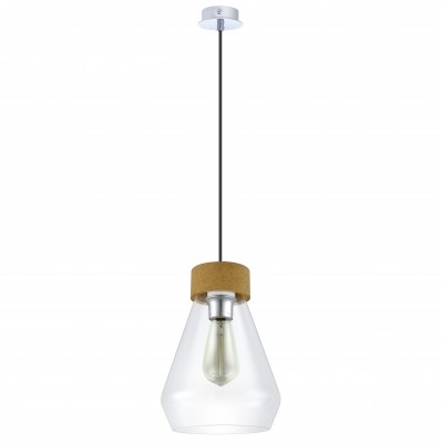 Eglo BRIXHAM 49262 Подвесной светильник Eglo BRIXHAM 49262 Подвесной светильникОдиночные<br>Подвесной светильник – это универсальный вариант, подходящий для любой комнаты. Сегодня производители предлагают огромный выбор таких моделей по самым разным ценам. В каталоге интернет-магазина «Светодом» мы собрали большое количество интересных и оригинальных светильников по выгодной стоимости. Вы можете приобрести их в Москве, Екатеринбурге и любом другом городе России. Подвесной светильник Eglo 49262 сразу же привлечет внимание Ваших гостей благодаря стильному исполнению. Благородный дизайн позволит использовать эту модель практически в любом интерьере. Она обеспечит достаточно света и при этом легко монтируется. Чтобы купить подвесной светильник Eglo 49262, воспользуйтесь формой на нашем сайте или позвоните менеджерам интернет-магазина.<br><br>S освещ. до, м2: 3<br>Тип цоколя: E27<br>Количество ламп: 1<br>MAX мощность ламп, Вт: 60<br>Диаметр, мм мм: 210<br>Размеры основания, мм: 0<br>Высота, мм: 1100<br>Оттенок (цвет): прозрачный<br>Цвет арматуры: серебристый<br>Общая мощность, Вт: 1X60W