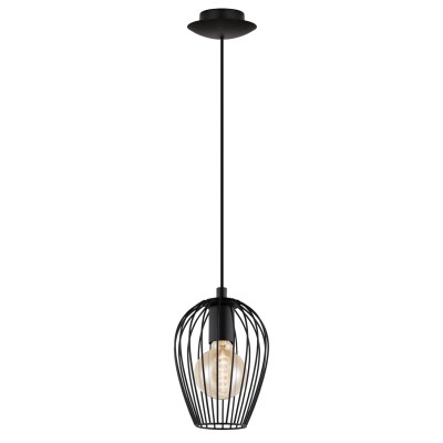 Eglo NEWTOWN 49477 Подвесной светильник Eglo NEWTOWN 49477 Подвесной светильникОдиночные<br>Подвесной светильник – это универсальный вариант, подходящий для любой комнаты. Сегодня производители предлагают огромный выбор таких моделей по самым разным ценам. В каталоге интернет-магазина «Светодом» мы собрали большое количество интересных и оригинальных светильников по выгодной стоимости. Вы можете приобрести их в Москве, Екатеринбурге и любом другом городе России. Подвесной светильник Eglo 49477 сразу же привлечет внимание Ваших гостей благодаря стильному исполнению. Благородный дизайн позволит использовать эту модель практически в любом интерьере. Она обеспечит достаточно света и при этом легко монтируется. Чтобы купить подвесной светильник Eglo 49477, воспользуйтесь формой на нашем сайте или позвоните менеджерам интернет-магазина.<br><br>Тип лампы: Накаливания / энергосбережения / светодиодная<br>Тип цоколя: E27<br>MAX мощность ламп, Вт: 2<br>Диаметр, мм мм: 160<br>Размеры основания, мм: 0<br>Высота, мм: 1100<br>Цвет арматуры: черный<br>Общая мощность, Вт: 1X60W