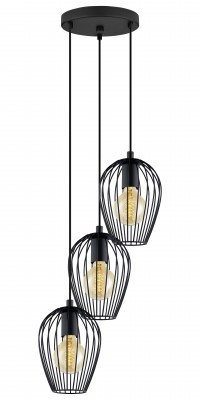Eglo NEWTOWN 49479 Подвесной светильник Eglo NEWTOWN 49479 Подвесной светильникТройные<br>Светильники-споты – это оригинальные изделия с современным дизайном. Они позволяют не ограничивать свою фантазию при выборе освещения для интерьера. Такие модели обеспечивают достаточно качественный свет. Благодаря компактным размерам Вы можете использовать несколько спотов для одного помещения. <br>Интернет-магазин «Светодом» предлагает необычный светильник-спот Eglo 49479 по привлекательной цене. Эта модель станет отличным дополнением к люстре, выполненной в том же стиле. Перед оформлением заказа изучите характеристики изделия. <br>Купить светильник-спот Eglo 49479 в нашем онлайн-магазине Вы можете либо с помощью формы на сайте, либо по указанным выше телефонам. Обратите внимание, что мы предлагаем доставку не только по Москве и Екатеринбургу, но и всем остальным российским городам.<br><br>Тип цоколя: E27<br>MAX мощность ламп, Вт: 2<br>Диаметр, мм мм: 380<br>Размеры основания, мм: 0<br>Высота, мм: 1100<br>Цвет арматуры: черный<br>Общая мощность, Вт: 3X60W