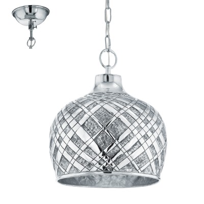 Eglo SALTASH 49675 Подвесной светильник Eglo SALTASH 49675 Подвесной светильникОдиночные<br><br><br>Тип лампы: Накаливания / энергосбережения / светодиодная<br>Тип цоколя: E27<br>MAX мощность ламп, Вт: 60<br>Диаметр, мм мм: 315<br>Высота, мм: 1100