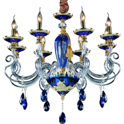 Светильник Divinare 5125/11 LM-8 Светильник Divinare 5125/11 LM-8Подвесные<br>Компания «Светодом» предлагает широкий ассортимент люстр от известных производителей. Представленные в нашем каталоге товары выполнены из современных материалов и обладают отличным качеством. Благодаря широкому ассортименту Вы сможете найти у нас люстру под любой интерьер. Мы предлагаем как классические варианты, так и современные модели, отличающиеся лаконичностью и простотой форм. Стильная люстра Divinare 5125/11 LM-8 станет украшением любого дома. Эта модель от известного производителя не оставит равнодушным ценителей красивых и оригинальных предметов интерьера. Люстра Divinare 5125/11 LM-8 обеспечит равномерное распределение света по всей комнате. При выборе обратите внимание на характеристики, позволяющие приобрести наиболее подходящую модель. Купить понравившуюся люстру по доступной цене Вы можете в интернет-магазине «Светодом».<br><br>S освещ. до, м2: 16<br>Крепление: крюк<br>Тип цоколя: E14<br>Количество ламп: 8<br>Ширина, мм: 800<br>MAX мощность ламп, Вт: 40<br>Диаметр, мм мм: 800<br>Размеры основания, мм: 120<br>Длина цепи/провода, мм: 1080<br>Высота, мм: 600<br>Цвет арматуры: золотой, голубой