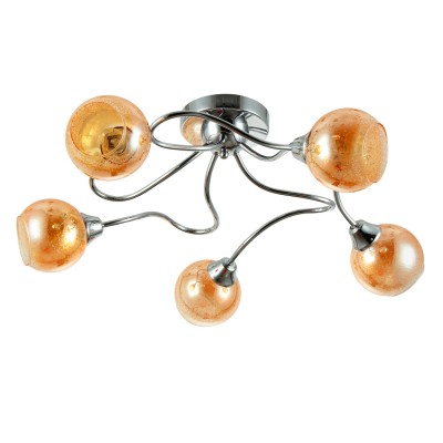 Светильник Colosseo 52101/5C optima Светильник Colosseo 52101/5C optimaПотолочные<br>Компания «Светодом» предлагает широкий ассортимент люстр от известных производителей. Представленные в нашем каталоге товары выполнены из современных материалов и обладают отличным качеством. Благодаря широкому ассортименту Вы сможете найти у нас люстру под любой интерьер. Мы предлагаем как классические варианты, так и современные модели, отличающиеся лаконичностью и простотой форм. Стильная люстра Colosseo 52101/5C станет украшением любого дома. Эта модель от известного производителя не оставит равнодушным ценителей красивых и оригинальных предметов интерьера. Люстра Colosseo 52101/5C обеспечит равномерное распределение света по всей комнате. При выборе обратите внимание на характеристики, позволяющие приобрести наиболее подходящую модель. Купить понравившуюся люстру по доступной цене Вы можете в интернет-магазине «Светодом». Мы предлагаем доставку не только по Москве и Екатеринбурге, но и по всей России.<br><br>S освещ. до, м2: 15<br>Тип товара: Люстра потолочная<br>Тип цоколя: E27<br>Количество ламп: 5<br>Ширина, мм: 530<br>MAX мощность ламп, Вт: 60<br>Диаметр, мм мм: 530<br>Длина, мм: 530<br>Высота, мм: 260<br>Цвет арматуры: серебристый хром