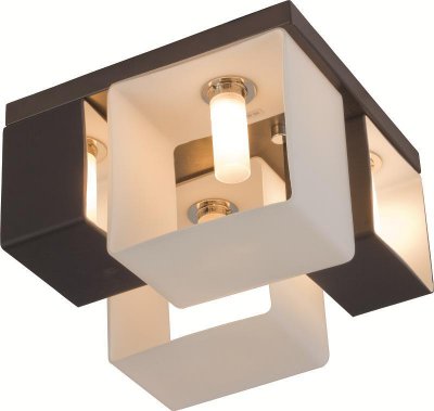 Люстра потолочная St luce SL536.542.04 Люстра потолочная St luce SL536.542.04Потолочные<br>Касаемо коллекции модели St luce SL536.542.04 хотелось бы отметить основные моменты: Оригинальные светильники коллекции Concreto украсят современный интерьер в стиле хай-тек, минимализм, лофт, постмодерн. Это отличный вариант для освещения комнаты, кабинета или офисного помещения. Благодаря модным контрастным сочетаниям цветов, светильники станут яркой деталью интерьера. Основание выполнено из металла, плафоны стеклянные.<br><br>Установка на натяжной потолок: Ограничено<br>S освещ. до, м2: 10<br>Крепление: Планка<br>Тип лампы: галогенная / LED-светодиодная<br>Тип цоколя: G9<br>Количество ламп: 4<br>Ширина, мм: 235<br>MAX мощность ламп, Вт: 40<br>Длина, мм: 235<br>Высота, мм: 175<br>Поверхность арматуры: матовая<br>Оттенок (цвет): черный<br>Цвет арматуры: белый