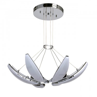 Mw light 609013106 Люстра Mw light 609013106 ЛюстраПодвесные<br><br><br>Тип лампы: LED<br>Тип цоколя: LED<br>MAX мощность ламп, Вт: 54<br>Диаметр, мм мм: 650<br>Высота, мм: 1900<br>Цвет арматуры: серебристый