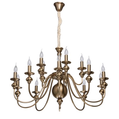 Mw light 614010715 Светильник Mw light 614010715 СветильникПодвесные<br><br><br>S освещ. до, м2: 45<br>Тип лампы: Накаливания / энергосбережения / светодиодная<br>Тип цоколя: E14<br>Количество ламп: 15<br>MAX мощность ламп, Вт: 60<br>Диаметр, мм мм: 960<br>Высота, мм: 750 - 1100