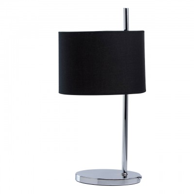 Настольная лампа Mw light 627030801 Кроун Настольная лампа Mw light 627030801 КроунСовременные<br>Описание модели 627030801: Современный минималистичный дизайн отличает настольную лампу из коллекции «Кроун». Основание цвета хрома создает гармоничный спокойный дуэт в сочетании с текстильным абажуром. Две классические цветовые вариации абажуров – чёрный и белый – позволяют выбрать подходящий под интерьер оттенок. Светильник отличается устойчивостью, и функциональностью.<br><br>S освещ. до, м2: 2<br>Тип лампы: накаливания / энергосбережения / LED-светодиодная<br>Тип цоколя: E27<br>Количество ламп: 1<br>Ширина, мм: 220<br>MAX мощность ламп, Вт: 40<br>Диаметр, мм мм: 260<br>Длина, мм: 260<br>Высота, мм: 560<br>Цвет арматуры: серебристый