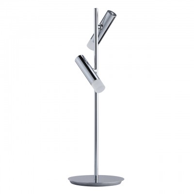 Светильник Mw-light 631033002 Светильник Mw-light 631033002Хай тек<br>Настольная лампа – это не просто источник дополнительного освещения, но и оригинальный элемент декора. Его можно установить в спальне, гостиной, кабинете и других комнатах. Интернет-магазин «Светодом» предлагает настольные лампы разных стилей по доступным ценам. Благодаря большому ассортименту Вы обязательно найдете в нашем каталоге именно ту модель, которую искали. Настольная лампа Mw-light 631033002 – прекрасный вариант для завершения интерьера. Ее можно включить одновременно с люстрой для более яркого освещения или без нее для создания уютной атмосферы, настраивающей на отдых. Купить настольную лампу Mw-light 631033002 Вы можете с помощью виртуальной «Корзины» или по контактным номерам, указанным на сайте.<br><br>Тип лампы: LED<br>Тип цоколя: LED<br>Количество ламп: 2<br>MAX мощность ламп, Вт: 5<br>Диаметр, мм мм: 160<br>Высота, мм: 520<br>Цвет арматуры: серебристый хром