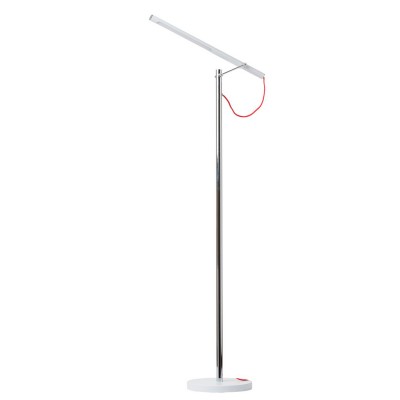 Торшер напольный Mw light 631040901 Ракурс Торшер напольный Mw light 631040901 РакурсХай-тек<br>Описание модели 631040901: Светодиодные светильники из коллекции Ракурс привлекают внимание своим минималистичным дизайном. Основание из металла цвета хрома + белый, современные светодиодные лампы - будут гармонично смотреться в обстановке в стиле хай-тек. Выраженная функциональность светильников является их безусловным достоинством, а красные контрастные провода, как яркая деталь, дополняет строгую простоту линий и форм.<br><br>S освещ. до, м2: 3<br>Тип лампы: накаливания / энергосберегающая / светодиодная<br>Тип цоколя: LED<br>Количество ламп: 1<br>Ширина, мм: 250<br>MAX мощность ламп, Вт: 7<br>Длина, мм: 540<br>Высота, мм: 1370<br>Поверхность арматуры: матовый, глянцевый<br>Цвет арматуры: белый<br>Общая мощность, Вт: 7