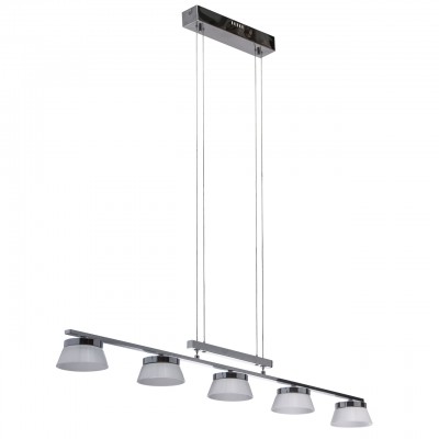 Светильник Mw-light 632014005 Светильник Mw-light 632014005Длинные 4+<br>632014005 - это Лаконичный и универсальный зональный светильник из коллекции «Гэлэкси» - находка для любителей современного стиля в интерьере. Глянцевый блеск хромированного основания из металла гармонично смотрится в тандеме с источником света – пяти абажуров со светодиодной лентой. Они выполнены в виде сочетания алюминия и матово-белого акрила в форме плафонов цилиндрической формы. Модель оснащена универсальным ручным лифтом в виде планки, благодаря чему можно легко регулировать высоту подвесов, видоизменяя светильник и высоту подсветки.<br><br>S освещ. до, м2: 9,3<br>Тип лампы: LED - светодиодная<br>Тип цоколя: LED<br>Количество ламп: 5<br>Ширина, мм: 115<br>MAX мощность ламп, Вт: 5<br>Длина цепи/провода, мм: 2540<br>Длина, мм: 1100<br>Высота, мм: 2700
