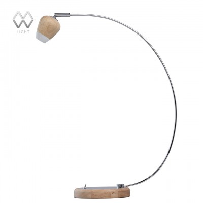 Настольная лампа Mw light 632032701 Гэлэкси Настольная лампа Mw light 632032701 ГэлэксиСовременные<br>Описание модели 632032701: Стильное сочетание разных фактур и интересных форм отличают светильник из коллекции «Гэлэкси». Основание из дерева гевеи дополнено декоративной хромированной пластиной из металла. Под стать – необычный миниатюрный плафон, также выполненный из дерева гевеи. Светильник весьма удобен в использовании: можно легко регулировать угол светового потока, а источники света в виде светодиодов обеспечивают комфортное освещение как для работы, так и для отдыха.<br><br>S освещ. до, м2: 1<br>Тип лампы: LED<br>Тип цоколя: LED<br>Количество ламп: 1<br>Ширина, мм: 150<br>MAX мощность ламп, Вт: 5<br>Диаметр, мм мм: 150<br>Длина, мм: 400<br>Высота, мм: 510<br>Цвет арматуры: серебристый
