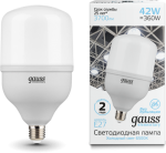 Лампа Gauss Elementary LED T120 E27 42W 3700lm 180-240V 6500K (63234)