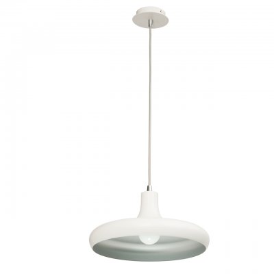 Люстра Mw light 636010101 Раунд Люстра Mw light 636010101 РаундОдиночные<br>Описание модели 636010101: Яркая и оригинальная лампа из коллекции Раунд выполнена для освещения и украшения современных пространств, выполненных в духе минимализма. Смелый дизайн светильника представлен металлическим плафоном с контрастно-окрашенными внешней и внутренней поверхностями, и ярко выделяющимся проводом, регулируемым по высоте. Энергосберегающая лампа прослужит долго и осветит пространство интерьера или зоны площадью до 3 кв.м.<br><br>S освещ. до, м2: 5<br>Крепление: Планка<br>Тип лампы: накаливания / энергосбережения / LED-светодиодная<br>Тип цоколя: E27<br>Количество ламп: 1<br>MAX мощность ламп, Вт: 40<br>Диаметр, мм мм: 310<br>Длина цепи/провода, мм: 1100<br>Высота, мм: 1360<br>Поверхность арматуры: матовый<br>Цвет арматуры: белый<br>Общая мощность, Вт: 40