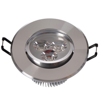 Светильник светодиодный Mw light 637012703 Круз Светильник светодиодный Mw light 637012703 КрузКруглые LED<br>Описание модели 637012703: Разнообразная линейка встраиваемых светильников из коллекции Круз удовлетворит любые покупательские запросы. Корпус светильника выполнен из алюминия, осветительные элементы - светодиоды. Говоря о технических характеристиках, стоит отметить, возможность самостоятельно регулировать положение внутренней части светильника, тем самым меняя направление светового потока и моделируя освещение в комнате на свой вкус. Светильники из коллекции Круз функциональны и уместны в любом интерьере, за счет разнообразия диаметров, богатой цветовой палитры трендовых оттенков. Рекомендуемая площадь освещения одного встраиваемого светильника Круз порядка 1 кв.м.<br><br>S освещ. до, м2: 1<br>Тип лампы: накаливания / энергосберегающая / светодиодная<br>Тип цоколя: LED<br>Количество ламп: 3<br>MAX мощность ламп, Вт: 1<br>Диаметр, мм мм: 90<br>Высота, мм: 52<br>Поверхность арматуры: глянцевый<br>Цвет арматуры: серебристый<br>Общая мощность, Вт: 3