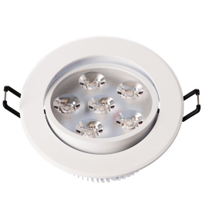 Светильник светодиодный Mw light 637012806 Круз Светильник светодиодный Mw light 637012806 КрузКруглые LED<br>Описание модели 637012806: Разнообразная линейка встраиваемых светильников из коллекции Круз удовлетворит любые покупательские запросы. Корпус светильника выполнен из алюминия, осветительные элементы - светодиоды. Говоря о технических характеристиках, стоит отметить, возможность самостоятельно регулировать положение внутренней части светильника, тем самым меняя направление светового потока и моделируя освещение в комнате на свой вкус. Светильники из коллекции Круз функциональны и уместны в любом интерьере, за счет разнообразия диаметров, богатой цветовой палитры трендовых оттенков. Рекомендуемая площадь освещения одного встраиваемого светильника Круз порядка 1 кв.м.<br><br>S освещ. до, м2: 2<br>Тип лампы: накаливания / энергосберегающая / светодиодная<br>Тип цоколя: LED<br>Количество ламп: 6<br>MAX мощность ламп, Вт: 1<br>Диаметр, мм мм: 109<br>Высота, мм: 53<br>Поверхность арматуры: матовый<br>Цвет арматуры: белый<br>Общая мощность, Вт: 6