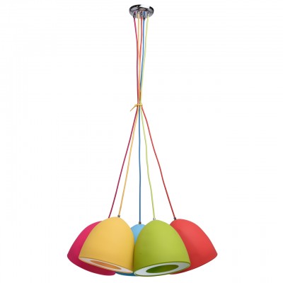 Светильник Regenbogen life 646010905 Светильник Regenbogen life 646010905Для детской<br>Подвесной светильник – это универсальный вариант, подходящий для любой комнаты. Сегодня производители предлагают огромный выбор таких моделей по самым разным ценам. В каталоге интернет-магазина «Светодом» мы собрали большое количество интересных и оригинальных светильников по выгодной стоимости. Вы можете приобрести их в Москве, Екатеринбурге и любом другом городе России. Подвесной светильник Regenbogen life 646010905 сразу же привлечет внимание Ваших гостей благодаря стильному исполнению. Благородный дизайн позволит использовать эту модель практически в любом интерьере. Она обеспечит достаточно света и при этом легко монтируется. Чтобы купить подвесной светильник Regenbogen life 646010905, воспользуйтесь формой на нашем сайте или позвоните менеджерам интернет-магазина.<br><br>S освещ. до, м2: 15<br>Тип лампы: Накаливания / энергосбережения / светодиодная<br>Тип цоколя: E14<br>Количество ламп: 5<br>Диаметр, мм мм: 500<br>Высота, мм: 300 - 1270<br>MAX мощность ламп, Вт: 60