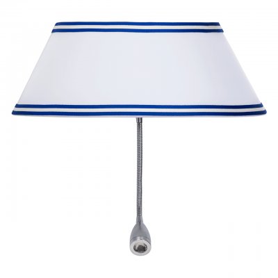 Светильник настенный бра Mw light 653020503 Марино Светильник настенный бра Mw light 653020503 МариноМодерн<br>Описание модели 653020503: Концепция построения светильников из коллекции Марино - линейность и воздушность. Их лёгкий дизайн идеально подходит для декора в современных интерьерах, выполненных в стилях минимализм, лофт, конструктивизм и эклектики. Металлическая арматура цвета хрома сочетается с текстильным абажуром, который декорирован линейной окантовкой синего цвета. Простые в дизайне, но функциональные в использовании, светильники из коллекции Марино станут прекрасным завершением всей композиции в интерьере и полноценно осветят как жилую комнату, так и гостиничный номер.<br><br>S освещ. до, м2: 6<br>Цветовая t, К: 4000 K<br>Тип лампы: накаливания / энергосбережения / LED-светодиодная<br>Тип цоколя: E27/LED<br>Количество ламп: 3<br>Ширина, мм: 370<br>MAX мощность ламп, Вт: 60<br>Длина, мм: 140<br>Высота, мм: 190<br>Поверхность арматуры: глянцевый<br>Цвет арматуры: серебристый<br>Общая мощность, Вт: 183