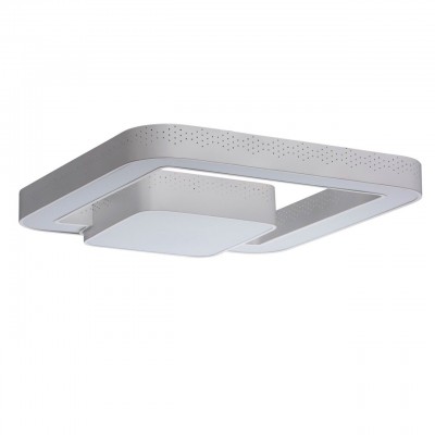Люстра Mw light 674010802 Ривз Люстра Mw light 674010802 РивзХай-тек<br>Описание модели 674010802: Потолочный светильник из коллекции «Ривз» представляет собой оригинальное сочетание стилей минимализм и хай-тек. Основание из металла матового белого цвета имеет точную геометрическую форму со скругленными углами. Вставки из белого глянцевого акрила декорируют источник света в виде светодиодной ленты, а перфорация в основании создает дополнительную игру света. «Ривз» станет идеальным украшением современного интерьера.<br><br>S освещ. до, м2: 12<br>Крепление: Планка<br>Тип лампы: LED - светодиодная<br>Количество ламп: 6<br>Ширина, мм: 610<br>Длина, мм: 610<br>Высота, мм: 60<br>MAX мощность ламп, Вт: 8