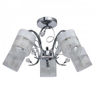 Светильник De Markt 676012005 Светильник De Markt 676012005Потолочные<br>Компания «Светодом» предлагает широкий ассортимент люстр от известных производителей. Представленные в нашем каталоге товары выполнены из современных материалов и обладают отличным качеством. Благодаря широкому ассортименту Вы сможете найти у нас люстру под любой интерьер. Мы предлагаем как классические варианты, так и современные модели, отличающиеся лаконичностью и простотой форм. Стильная люстра De Markt 676012005 станет украшением любого дома. Эта модель от известного производителя не оставит равнодушным ценителей красивых и оригинальных предметов интерьера. Люстра De Markt 676012005 обеспечит равномерное распределение света по всей комнате. При выборе обратите внимание на характеристики, позволяющие приобрести наиболее подходящую модель. Купить понравившуюся люстру по доступной цене Вы можете в интернет-магазине «Светодом». Мы предлагаем доставку не только по Москве и Екатеринбурге, но и по всей России.<br><br>S освещ. до, м2: 15<br>Тип товара: Люстра<br>Тип лампы: накаливания / энергосбережения / LED-светодиодная<br>Тип цоколя: E14<br>Количество ламп: 5<br>MAX мощность ламп, Вт: 60<br>Диаметр, мм мм: 500<br>Высота, мм: 485
