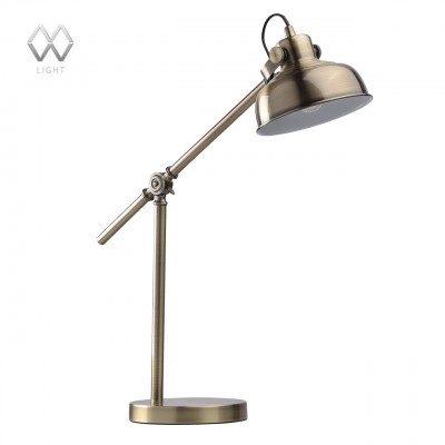 Настольная лампа Mw light 680030501 Акцент Настольная лампа Mw light 680030501 АкцентОфисные<br>Настольная лампа – это не просто источник дополнительного освещения, но и оригинальный элемент декора. Его можно установить в спальне, гостиной, кабинете и других комнатах. Интернет-магазин «Светодом» предлагает настольные лампы разных стилей по доступным ценам. Благодаря большому ассортименту Вы обязательно найдете в нашем каталоге именно ту модель, которую искали. Настольная лампа Mw-light 680030501 – прекрасный вариант для завершения интерьера. Ее можно включить одновременно с люстрой для более яркого освещения или без нее для создания уютной атмосферы, настраивающей на отдых. Купить настольную лампу Mw-light 680030501 Вы можете с помощью виртуальной «Корзины» или по контактным номерам, указанным на сайте.<br><br>S освещ. до, м2: 2<br>Тип товара: Настольная лампа<br>Тип лампы: Накаливания / энергосбережения / светодиодная<br>Тип цоколя: E14<br>Количество ламп: 1<br>Ширина, мм: 180<br>MAX мощность ламп, Вт: 40<br>Длина, мм: 580<br>Высота, мм: 530<br>Цвет арматуры: бронзовый
