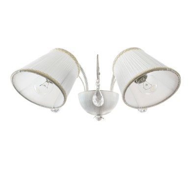 Lightstar ESEDRA 682626 Светильник Lightstar ESEDRA 682626 СветильникКлассика<br><br><br>Тип цоколя: E27<br>Количество ламп: 2<br>Ширина, мм: 420<br>MAX мощность ламп, Вт: 40<br>Расстояние от стены, мм: 250<br>Высота, мм: 160