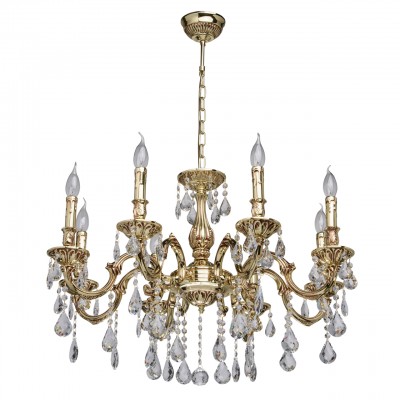683011408 Mw light Светильник 683011408 Mw light СветильникПодвесные<br><br><br>Установка на натяжной потолок: Да<br>S освещ. до, м2: 16<br>Тип лампы: Накаливания / энергосбережения / светодиодная<br>Тип цоколя: E14<br>Количество ламп: 8<br>MAX мощность ламп, Вт: 40<br>Диаметр, мм мм: 760<br>Высота, мм: 600 - 900