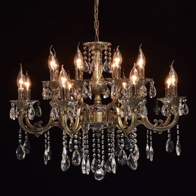 Mw light 685010216 Светильник Mw light 685010216 СветильникПодвесные<br><br><br>Установка на натяжной потолок: Да<br>S освещ. до, м2: 32<br>Тип лампы: Накаливания / энергосбережения / светодиодная<br>Тип цоколя: E14<br>Количество ламп: 16<br>MAX мощность ламп, Вт: 40<br>Диаметр, мм мм: 760<br>Высота, мм: 650 - 1050<br>Цвет арматуры: бронзовый