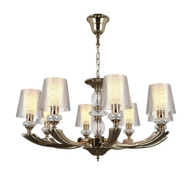 Люстра Lightstar 690082 RAMO Люстра Lightstar 690082 RAMOПодвесные<br><br><br>S освещ. до, м2: 16<br>Тип лампы: Накаливания / энергосбережения / светодиодная<br>Тип цоколя: E14<br>Цвет арматуры: золотой<br>Количество ламп: 8<br>Диаметр, мм мм: 725<br>Размеры основания, мм: 120<br>Высота, мм: 685 - 1685<br>MAX мощность ламп, Вт: 40
