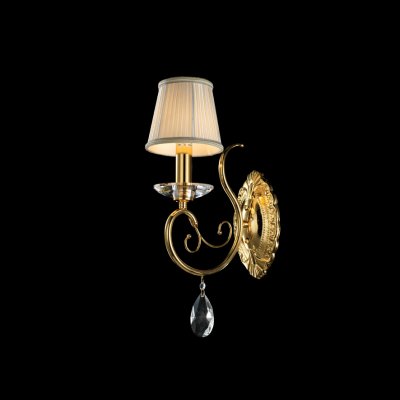 Lightstar RICERCO 693612 Светильник настенный бра Lightstar RICERCO 693612 Светильник настенный браКлассические<br><br><br>S освещ. до, м2: 2<br>Тип лампы: накаливания / энергосбережения / LED-светодиодная<br>Тип цоколя: E14<br>Количество ламп: 1<br>MAX мощность ламп, Вт: 40<br>Диаметр, мм мм: 140<br>Размеры: H440, отступ 260<br>Расстояние от стены, мм: 250<br>Высота, мм: 450<br>Цвет арматуры: золотой