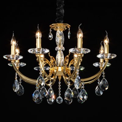 Lightstar STREGARO 694082 Люстра Lightstar STREGARO 694082 ЛюстраПодвесные<br>Компания «Светодом» предлагает широкий ассортимент люстр от известных производителей. Представленные в нашем каталоге товары выполнены из современных материалов и обладают отличным качеством. Благодаря широкому ассортименту Вы сможете найти у нас люстру под любой интерьер. Мы предлагаем как классические варианты, так и современные модели, отличающиеся лаконичностью и простотой форм. Стильная люстра Lightstar 694082 станет украшением любого дома. Эта модель от известного производителя не оставит равнодушным ценителей красивых и оригинальных предметов интерьера. Люстра Lightstar 694082 обеспечит равномерное распределение света по всей комнате. При выборе обратите внимание на характеристики, позволяющие приобрести наиболее подходящую модель. Купить понравившуюся люстру по доступной цене Вы можете в интернет-магазине «Светодом». Мы предлагаем доставку не только по Москве и Екатеринбурге, но и по всей России.<br><br>Установка на натяжной потолок: Да<br>S освещ. до, м2: 21<br>Крепление: Крюк<br>Тип товара: Люстра<br>Тип лампы: накаливания / энергосбережения / LED-светодиодная<br>Тип цоколя: E14<br>Количество ламп: 8<br>MAX мощность ламп, Вт: 40<br>Диаметр, мм мм: 750<br>Размеры: D750 H710-1710<br>Длина цепи/провода, мм: 710 - 1710<br>Высота, мм: 520<br>Цвет арматуры: золотой