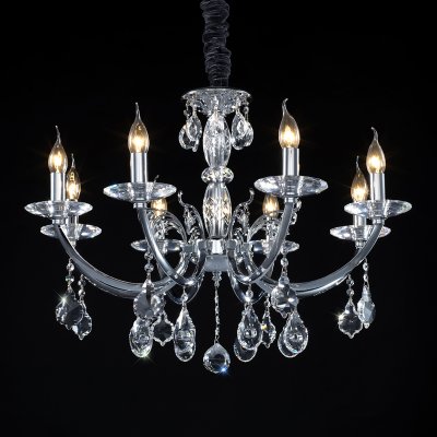 Lightstar STREGARO 694084 Люстра Lightstar STREGARO 694084 ЛюстраПодвесные<br>Компания «Светодом» предлагает широкий ассортимент люстр от известных производителей. Представленные в нашем каталоге товары выполнены из современных материалов и обладают отличным качеством. Благодаря широкому ассортименту Вы сможете найти у нас люстру под любой интерьер. Мы предлагаем как классические варианты, так и современные модели, отличающиеся лаконичностью и простотой форм. Стильная люстра Lightstar 694084 станет украшением любого дома. Эта модель от известного производителя не оставит равнодушным ценителей красивых и оригинальных предметов интерьера. Люстра Lightstar 694084 обеспечит равномерное распределение света по всей комнате. При выборе обратите внимание на характеристики, позволяющие приобрести наиболее подходящую модель. Купить понравившуюся люстру по доступной цене Вы можете в интернет-магазине «Светодом».<br><br>Установка на натяжной потолок: Да<br>S освещ. до, м2: 21<br>Крепление: Крюк<br>Тип цоколя: E14<br>Цвет арматуры: серебристый<br>Количество ламп: 8<br>Диаметр, мм мм: 750<br>Размеры: D750 H550<br>Высота, мм: 550<br>MAX мощность ламп, Вт: 40