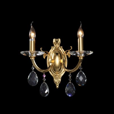 Lightstar STREGARO 694622 Светильник настенный бра Lightstar STREGARO 694622 Светильник настенный браКлассика<br><br><br>S освещ. до, м2: 5<br>Тип цоколя: E14<br>Количество ламп: 2<br>MAX мощность ламп, Вт: 40<br>Размеры: W440 H330, отступ 230<br>Цвет арматуры: золотой