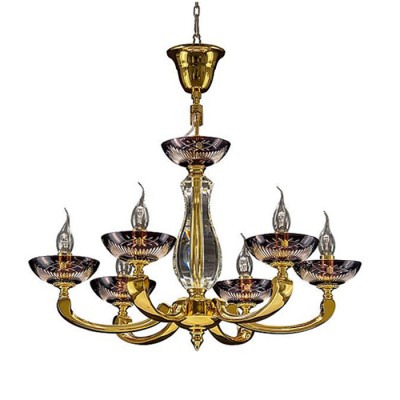 Lightstar BARCATO 697062 Люстра Lightstar BARCATO 697062 ЛюстраПодвесные<br>Компания «Светодом» предлагает широкий ассортимент люстр от известных производителей. Представленные в нашем каталоге товары выполнены из современных материалов и обладают отличным качеством. Благодаря широкому ассортименту Вы сможете найти у нас люстру под любой интерьер. Мы предлагаем как классические варианты, так и современные модели, отличающиеся лаконичностью и простотой форм. Стильная люстра Lightstar 697062 станет украшением любого дома. Эта модель от известного производителя не оставит равнодушным ценителей красивых и оригинальных предметов интерьера. Люстра Lightstar 697062 обеспечит равномерное распределение света по всей комнате. При выборе обратите внимание на характеристики, позволяющие приобрести наиболее подходящую модель. Купить понравившуюся люстру по доступной цене Вы можете в интернет-магазине «Светодом». Мы предлагаем доставку не только по Москве и Екатеринбурге, но и по всей России.<br><br>S освещ. до, м2: 12<br>Тип лампы: Накаливания / энергосбережения / светодиодная<br>Тип цоколя: E14<br>Количество ламп: 6<br>MAX мощность ламп, Вт: 40