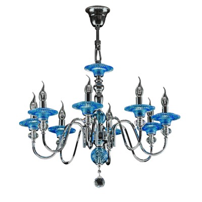 Lightstar AZZURRO 699084 Люстра Lightstar AZZURRO 699084 ЛюстраПодвесные<br>Компания «Светодом» предлагает широкий ассортимент люстр от известных производителей. Представленные в нашем каталоге товары выполнены из современных материалов и обладают отличным качеством. Благодаря широкому ассортименту Вы сможете найти у нас люстру под любой интерьер. Мы предлагаем как классические варианты, так и современные модели, отличающиеся лаконичностью и простотой форм. Стильная люстра Lightstar 699084 станет украшением любого дома. Эта модель от известного производителя не оставит равнодушным ценителей красивых и оригинальных предметов интерьера. Люстра Lightstar 699084 обеспечит равномерное распределение света по всей комнате. При выборе обратите внимание на характеристики, позволяющие приобрести наиболее подходящую модель. Купить понравившуюся люстру по доступной цене Вы можете в интернет-магазине «Светодом».<br><br>S освещ. до, м2: 24<br>Тип лампы: Накаливания / энергосбережения / светодиодная<br>Тип цоколя: E14<br>Количество ламп: 8<br>MAX мощность ламп, Вт: 60<br>Диаметр, мм мм: 750<br>Высота, мм: 800 - 1880
