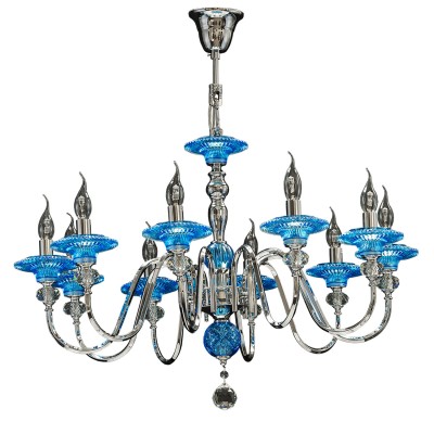 Lightstar AZZURRO 699104 Люстра Lightstar AZZURRO 699104 ЛюстраПодвесные<br>Компания «Светодом» предлагает широкий ассортимент люстр от известных производителей. Представленные в нашем каталоге товары выполнены из современных материалов и обладают отличным качеством. Благодаря широкому ассортименту Вы сможете найти у нас люстру под любой интерьер. Мы предлагаем как классические варианты, так и современные модели, отличающиеся лаконичностью и простотой форм. Стильная люстра Lightstar 699104 станет украшением любого дома. Эта модель от известного производителя не оставит равнодушным ценителей красивых и оригинальных предметов интерьера. Люстра Lightstar 699104 обеспечит равномерное распределение света по всей комнате. При выборе обратите внимание на характеристики, позволяющие приобрести наиболее подходящую модель. Купить понравившуюся люстру по доступной цене Вы можете в интернет-магазине «Светодом». Мы предлагаем доставку не только по Москве и Екатеринбурге, но и по всей России.<br><br>S освещ. до, м2: 30<br>Тип товара: Люстра<br>Тип лампы: Накаливания / энергосбережения / светодиодная<br>Тип цоколя: E14<br>Количество ламп: 10<br>MAX мощность ламп, Вт: 60<br>Диаметр, мм мм: 710<br>Высота, мм: 945 - 1945