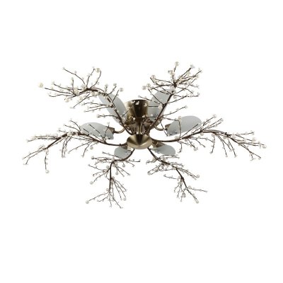 Люстра ветвистая Colosseo 70122/6C DIONISIA Люстра ветвистая Colosseo 70122/6C DIONISIAПотолочные<br>Люстра в виде веток. распушенных по всему радиусу.<br><br>Установка на натяжной потолок: Да<br>S освещ. до, м2: 16<br>Крепление: Планка<br>Тип лампы: накаливания / энергосбережения / LED-светодиодная<br>Тип цоколя: E14<br>Цвет арматуры: бронзовый<br>Количество ламп: 6<br>Диаметр, мм мм: 800<br>Высота, мм: 250<br>MAX мощность ламп, Вт: 40