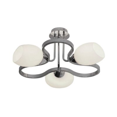 Люстра Colosseo 70801/3C Люстра Colosseo 70801/3CПотолочные<br>Потолочная люстра Colosseo 70801/3C является одним из самых выразительных образцов стиля «модерн» в интерьере: она обладает нейтральными, «спокойными» оттенками цвета («металлик» и белый матовый) в сочетании с оригинальной, запоминающейся формой конструкции. Этот светильник по достоинству займет центральное место в любой комнате, украсит ее и подчеркнет общий современный стиль интерьера. Благодаря универсальным оттенкам люстра идеально впишется во все цветовые гаммы – от спокойных белых до ярких и насыщенных разноцветных тонов.<br><br>Установка на натяжной потолок: Да<br>S освещ. до, м2: 12<br>Крепление: Планка<br>Тип лампы: накаливания / энергосбережения / LED-светодиодная<br>Тип цоколя: E27<br>Количество ламп: 3<br>MAX мощность ламп, Вт: 60<br>Диаметр, мм мм: 460<br>Высота, мм: 250<br>Оттенок (цвет): белый<br>Цвет арматуры: серебристый