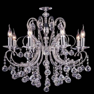 Lightstar ELEGANTE 708084 Люстра Lightstar ELEGANTE 708084 ЛюстраПодвесные<br>Дополнительно рекомендуем посмотреть другие хрустальные люстры и светильники из данной серии. Модель - люстры Lightstar 708084 замечательно впишется в задуманный Вами интерьер зала, гостиной или спальни. Купите хрустальную люстру уже сегодня и Вы поймете превосходство светильников перед другими направлениями освещения. Основное превосходство хрусталя - это отражение и преломление света во всем пространстве, а отсутствие абажуров не съест получаемый световой поток от горящих ламп!<br><br>Установка на натяжной потолок: Да<br>S освещ. до, м2: 32<br>Крепление: Планка<br>Тип лампы: накаливания / энергосбережения / LED-светодиодная<br>Тип цоколя: E14<br>Количество ламп: 8<br>MAX мощность ламп, Вт: 60<br>Диаметр, мм мм: 670<br>Размеры: H 870 D 660<br>Высота, мм: 950<br>Оттенок (цвет): серебристый<br>Цвет арматуры: серебристый