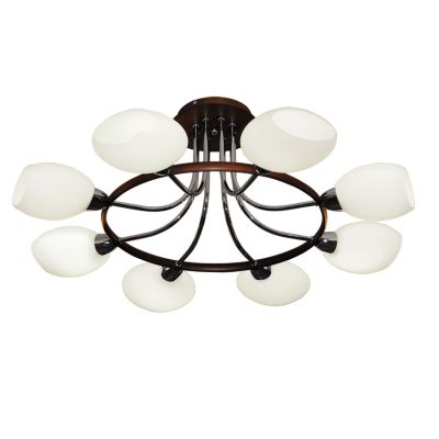 Люстра Colosseo 70809/8C Люстра Colosseo 70809/8CПотолочные<br>Найти подходящий источник основного освещения для комнаты с большой площадью, но невысоким потолком непросто, такой светильник должен равномерно освещать все помещение, и при этом не «загромождать» пространство и не создавать эффекта еще более низкого потолка. Итальянские инженеры фирмы Colosseo создали люстру модели 70809/8C, которая полностью отвечает этим требованиям. Восемь ламп создают освещение, которое охватывает площадь до 32 кв.м.! Конструкция люстры выполнена таким образом, что все плафоны размещены на ней без дополнительных, «утяжеляющих» деталей и ненужных элементов декора, благодаря чему светильник выглядит легким, «воздушным» и зрительно увеличивает высоту комнаты.<br><br>Установка на натяжной потолок: Да<br>S освещ. до, м2: 32<br>Крепление: Планка<br>Тип лампы: накаливания / энергосбережения / LED-светодиодная<br>Тип цоколя: E27<br>Количество ламп: 8<br>Ширина, мм: 740<br>MAX мощность ламп, Вт: 60<br>Диаметр, мм мм: 740<br>Длина, мм: 740<br>Высота, мм: 280<br>Цвет арматуры: венге/серебристый хром