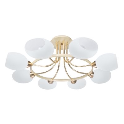 Люстра Colosseo 70823/8С Люстра Colosseo 70823/8СПотолочные<br>Компания «Светодом» предлагает широкий ассортимент люстр от известных производителей. Представленные в нашем каталоге товары выполнены из современных материалов и обладают отличным качеством. Благодаря широкому ассортименту Вы сможете найти у нас люстру под любой интерьер. Мы предлагаем как классические варианты, так и современные модели, отличающиеся лаконичностью и простотой форм. <br>Стильная люстра Colosseo 70823/8C станет украшением любого дома. Эта модель от известного производителя не оставит равнодушным ценителей красивых и оригинальных предметов интерьера. Люстра Colosseo 70823/8C обеспечит равномерное распределение света по всей комнате. При выборе обратите внимание на характеристики, позволяющие приобрести наиболее подходящую модель. <br>Купить понравившуюся люстру по доступной цене Вы можете в интернет-магазине «Светодом».<br><br>Установка на натяжной потолок: Да<br>S освещ. до, м2: 32<br>Крепление: Планка<br>Тип лампы: накаливания / энергосбережения / LED-светодиодная<br>Тип цоколя: E14<br>Количество ламп: 8<br>Ширина, мм: 740<br>MAX мощность ламп, Вт: 60<br>Диаметр, мм мм: 740<br>Длина, мм: 740<br>Высота, мм: 280<br>Цвет арматуры: бежевый перламутр/золотой